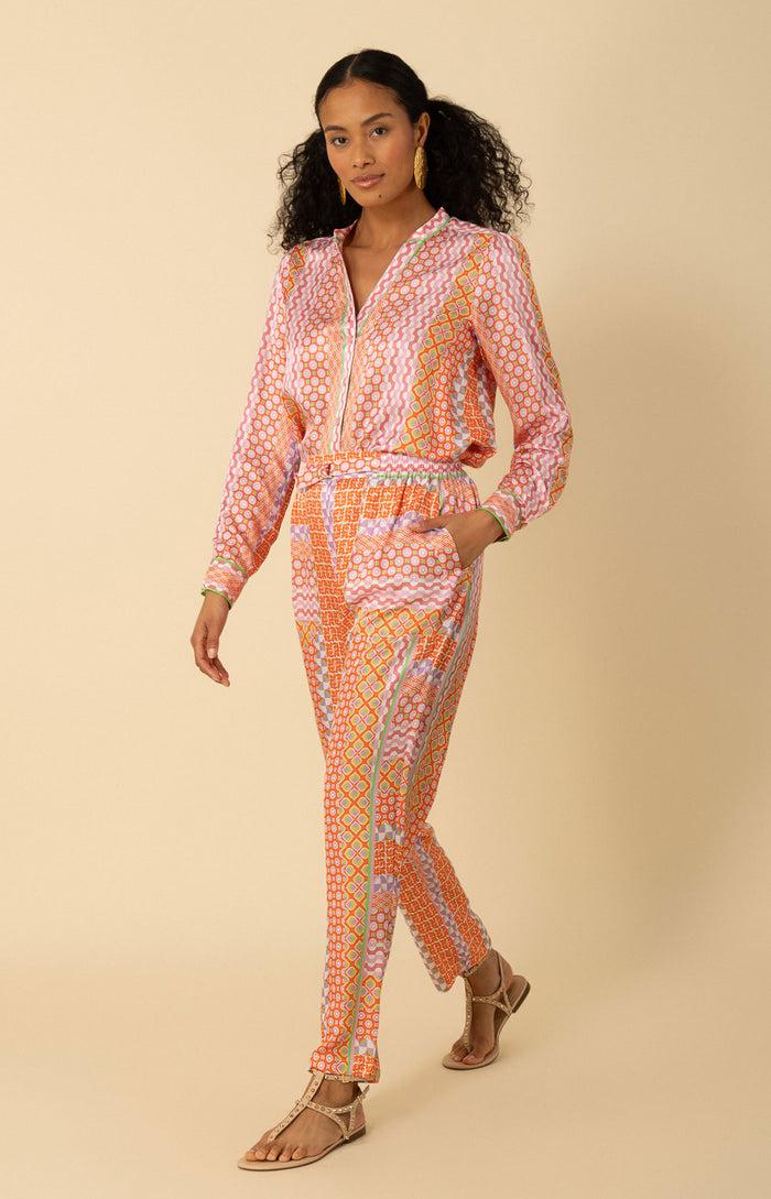 hale bob Siena Charmeuse Top