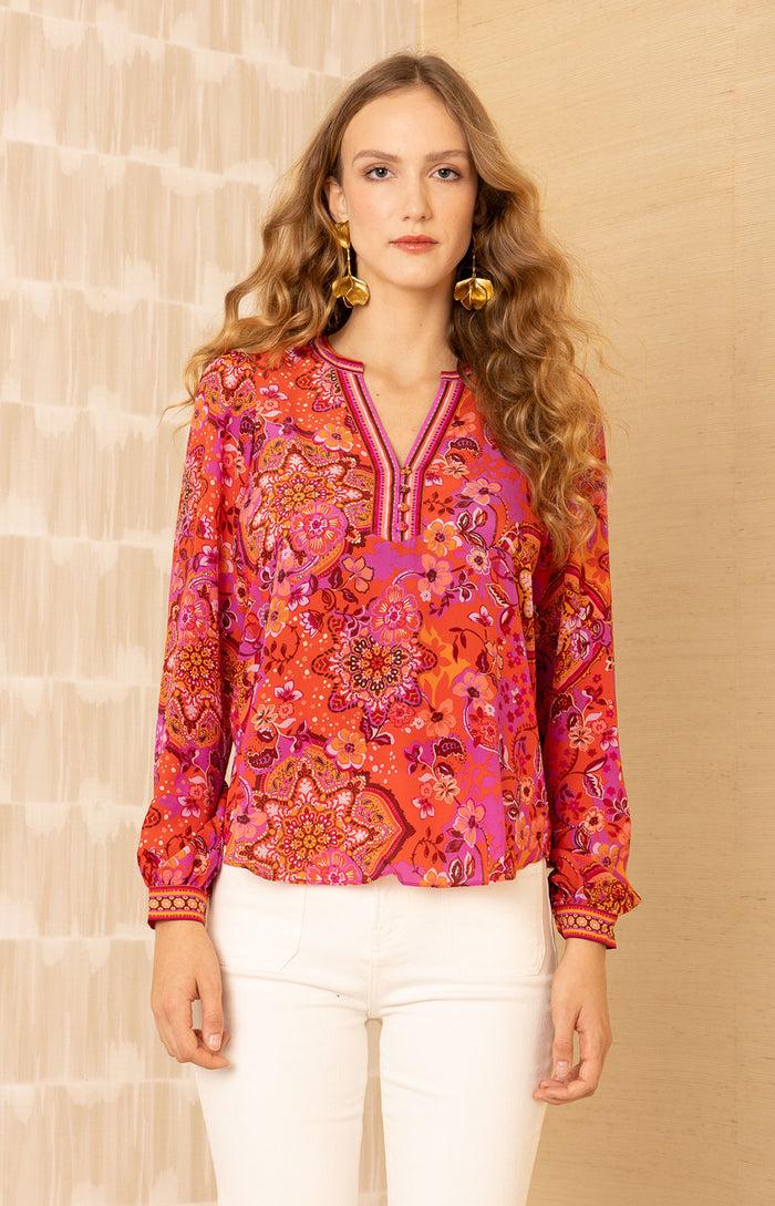 hale bob Skye Silk Top