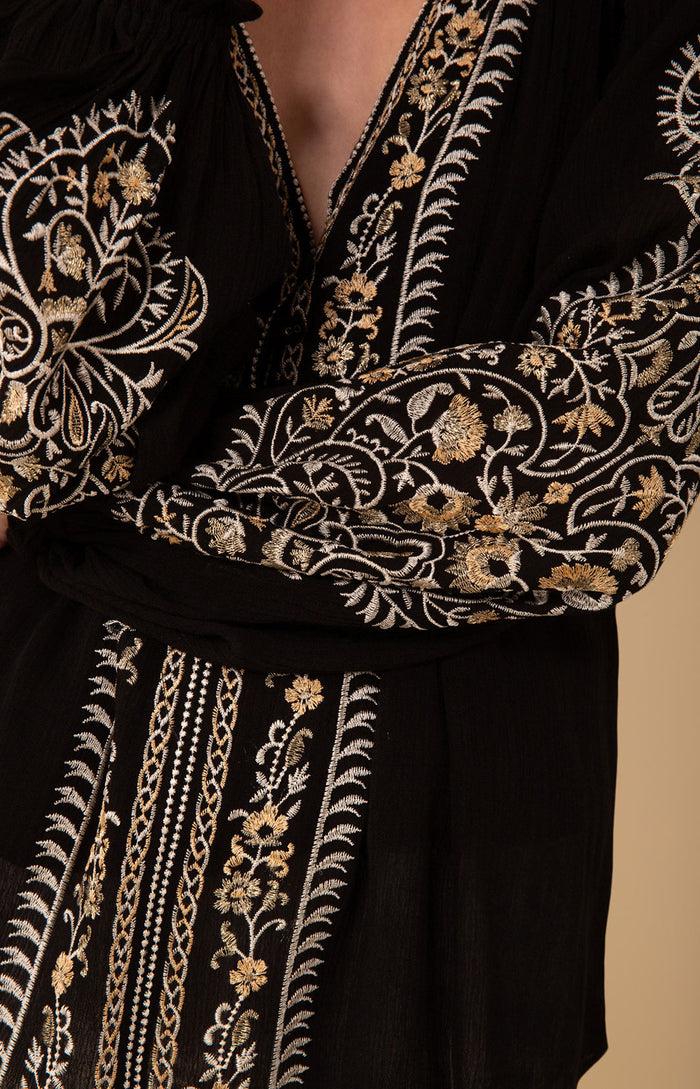 Hale Bob Sloane Embroidered Top