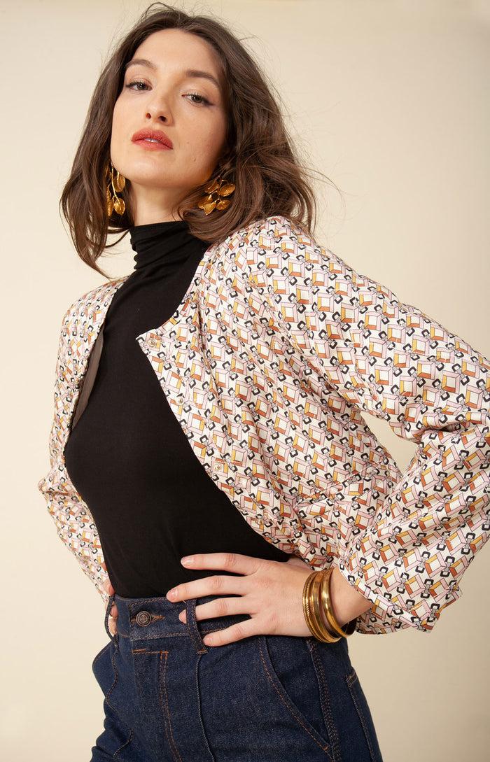 Hale Bob Sofia Quilted Jacket