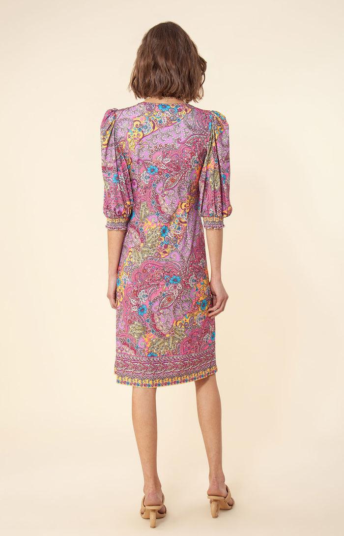 Hale Bob Sonata Jersey Dress Beaded