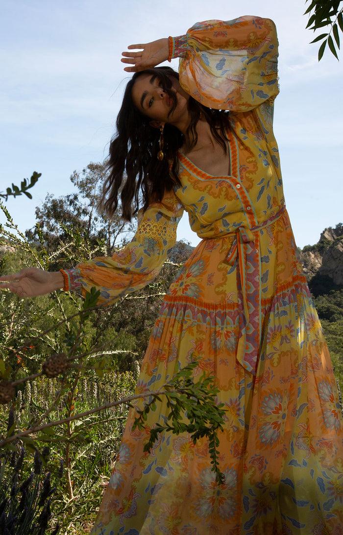 hale bob Sophie Georgette Maxi