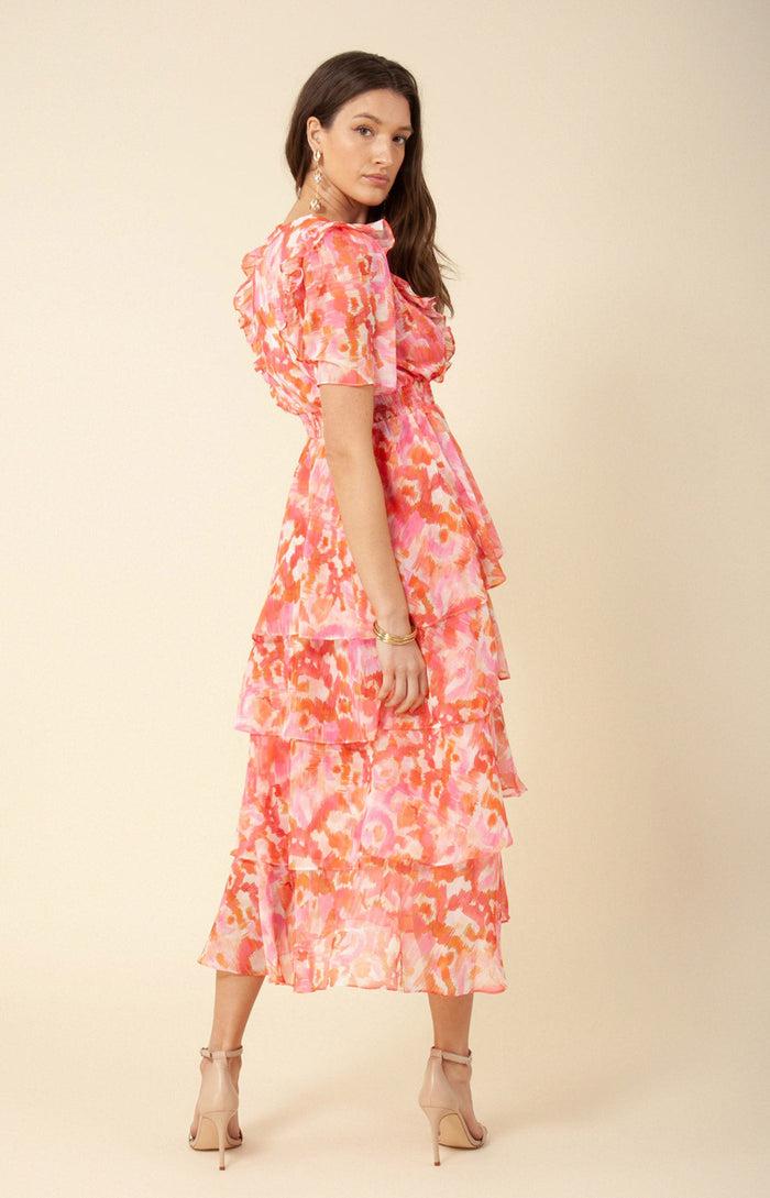 Hale Bob Stephanie Tiered Dress