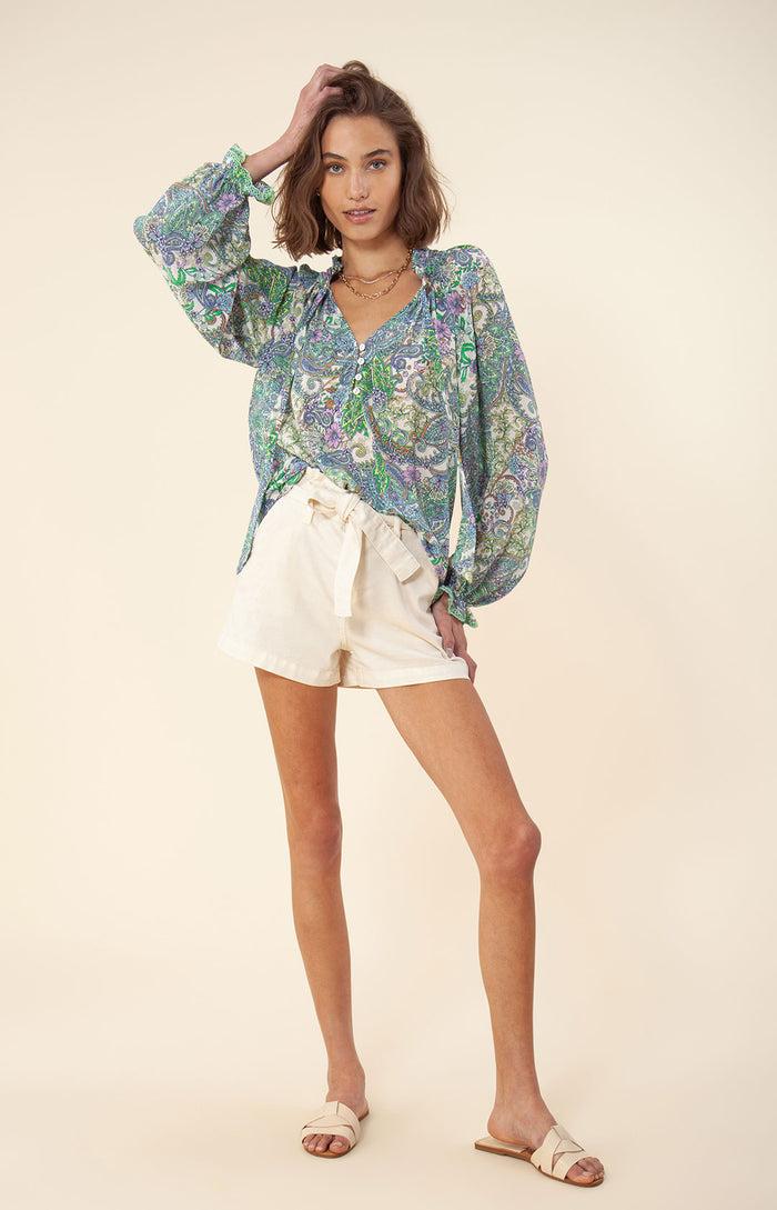Hale Bob Tacey Silk Top