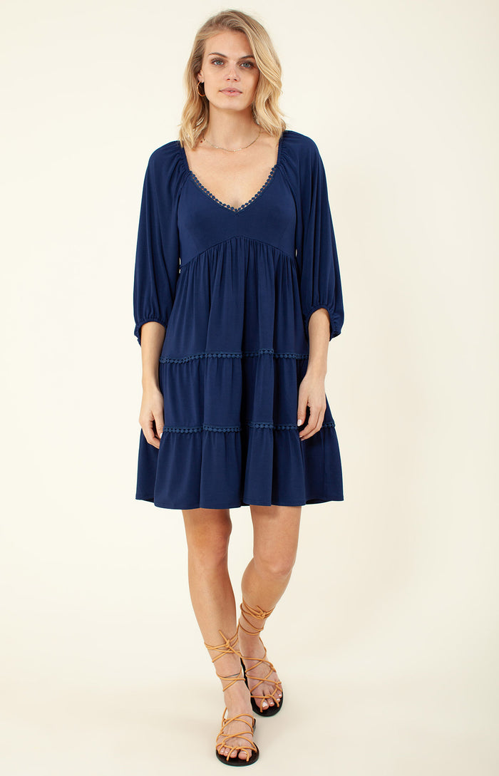 hale bob Taisha Solid Jersey Dress