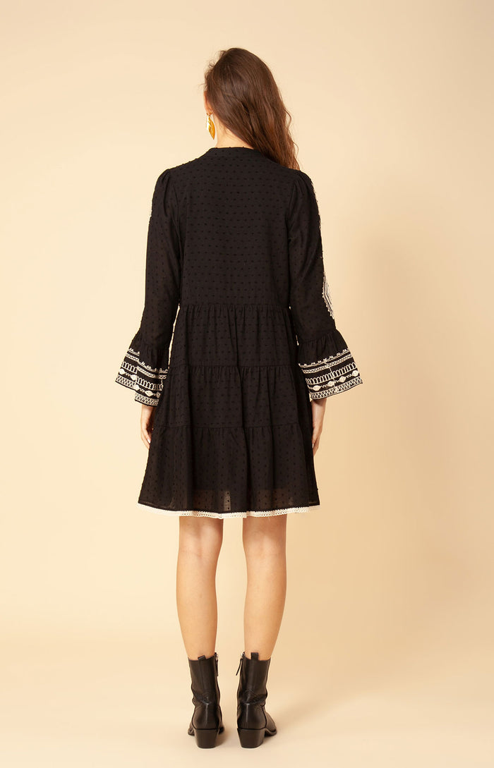 Hale Bob Tasha Embroidered Dress