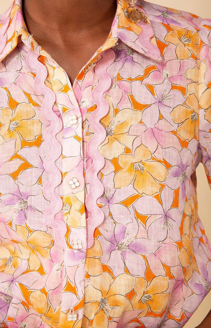 Hale Bob Taylor Linen Top