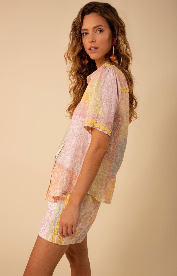 Hale Bob Taylor Linen Top