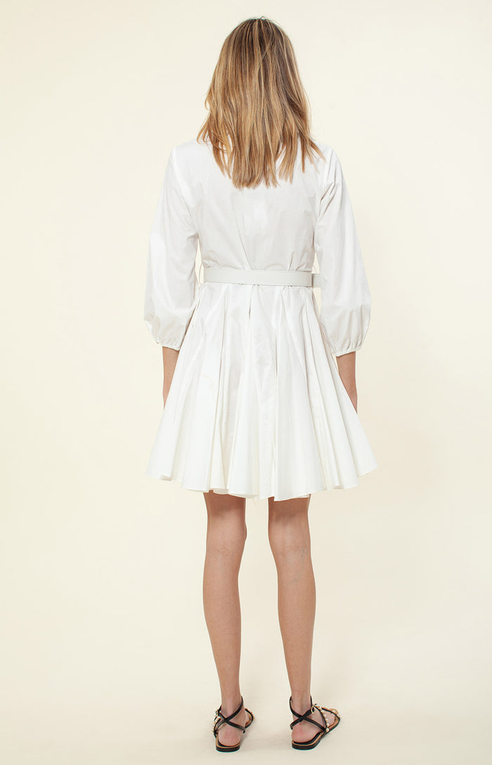 Hale Bob Vania Solid Poplin Dress