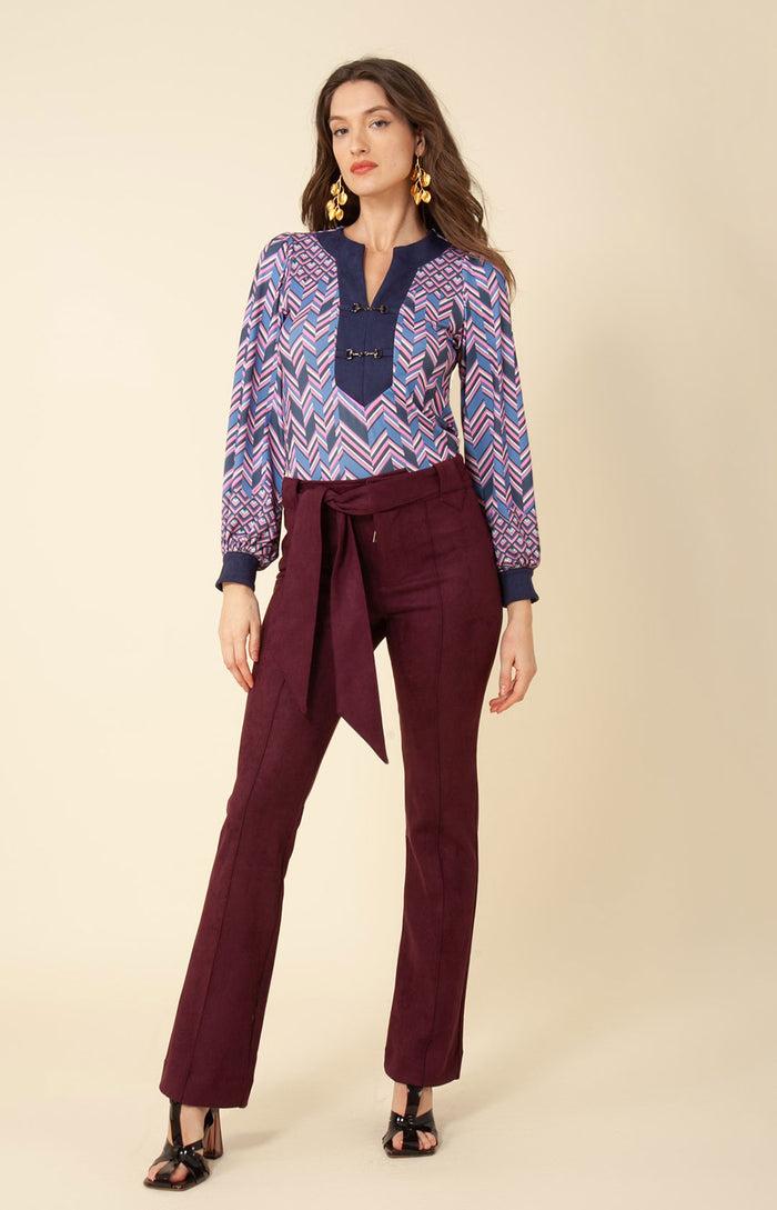 hale bob Victoria Stretch Tie Waist Pant