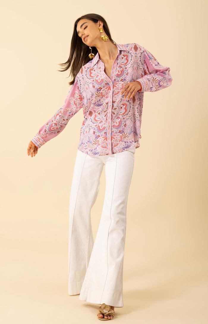 Hale Bob Waverly Silk Top