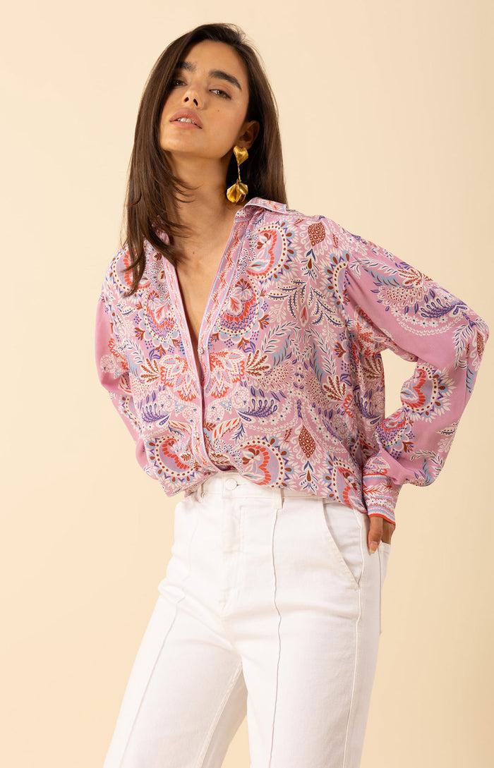 hale bob Waverly Silk Top