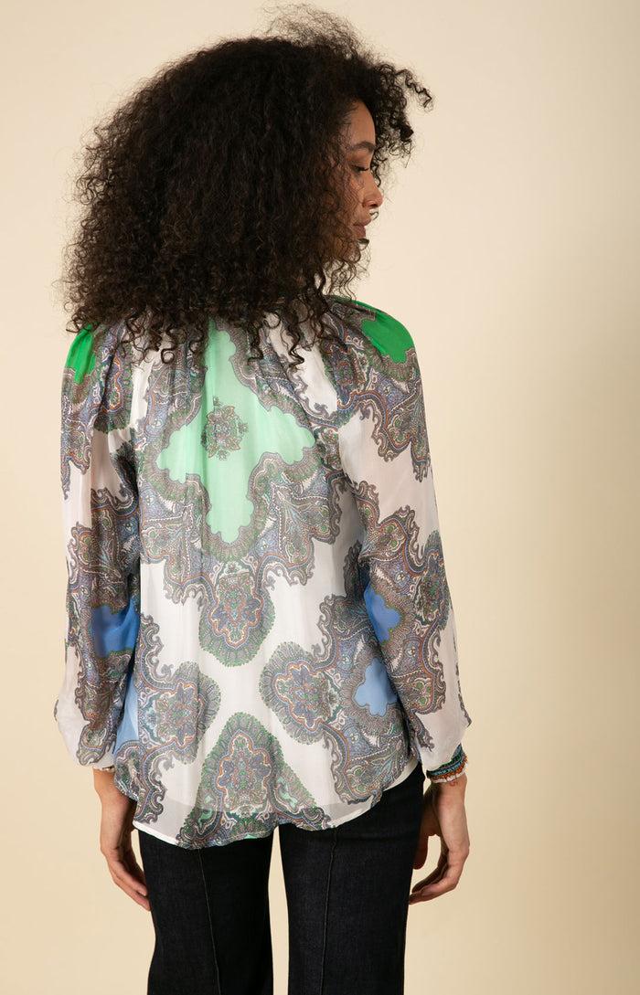 Hale Bob Willa Chiffon Top