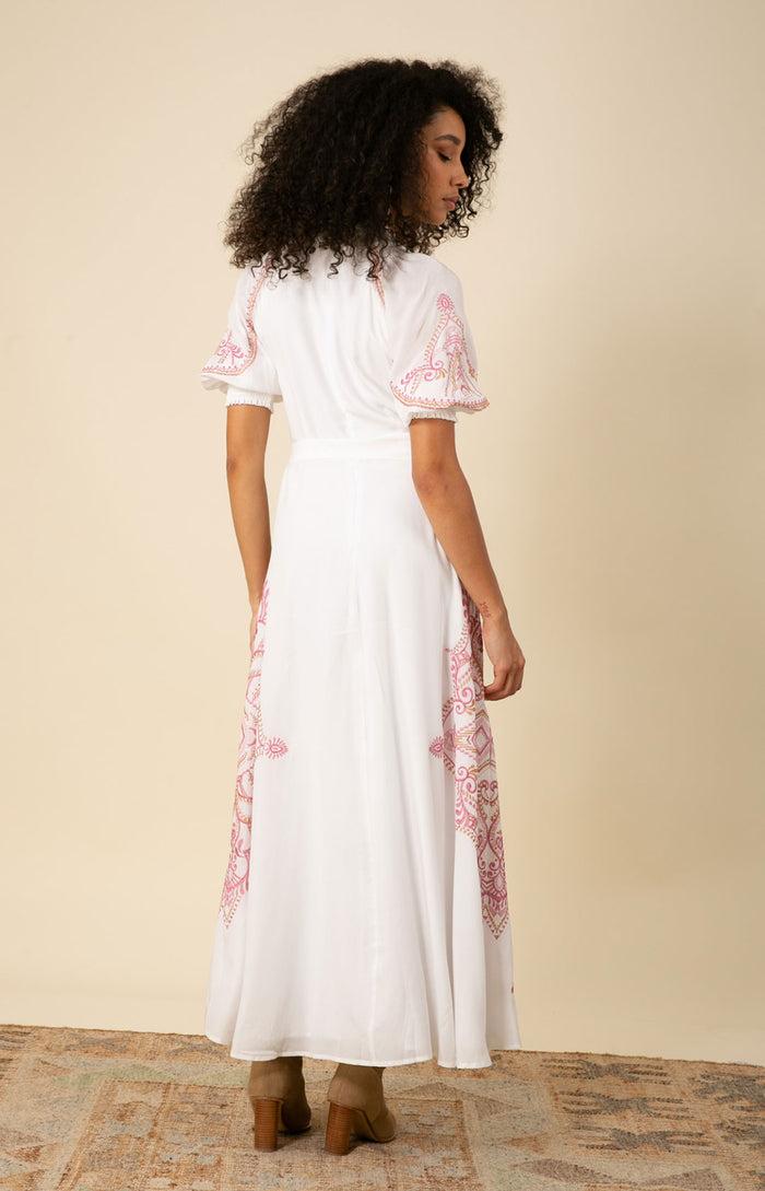 Hale Bob Wynter Embroidered Dress