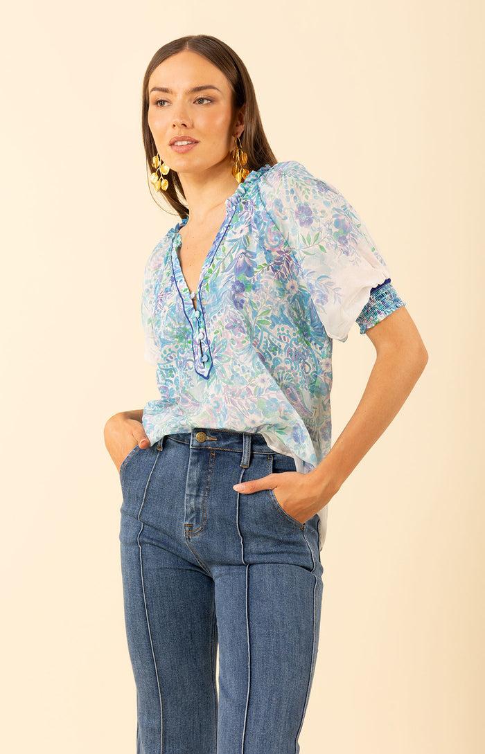 Hale Bob Yareli Voile Top