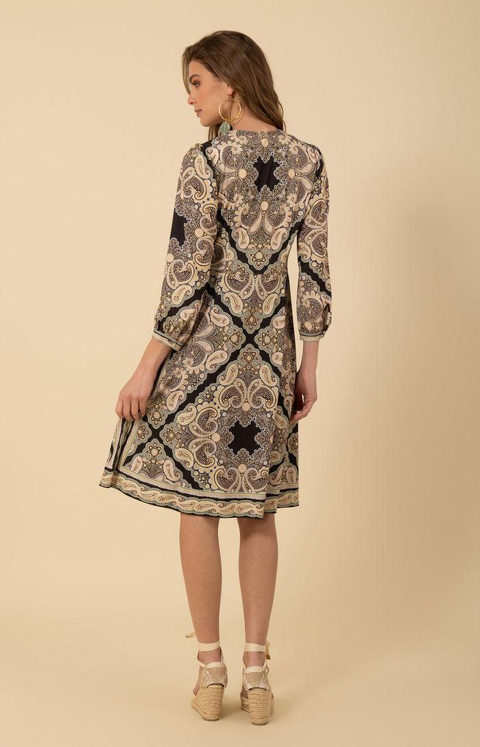 Hale Bob Zariyah Jersey Midi Dress