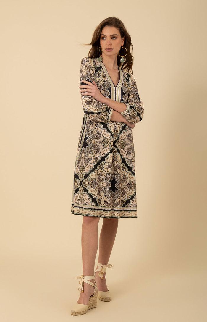 hale bob Zariyah Jersey Midi Dress