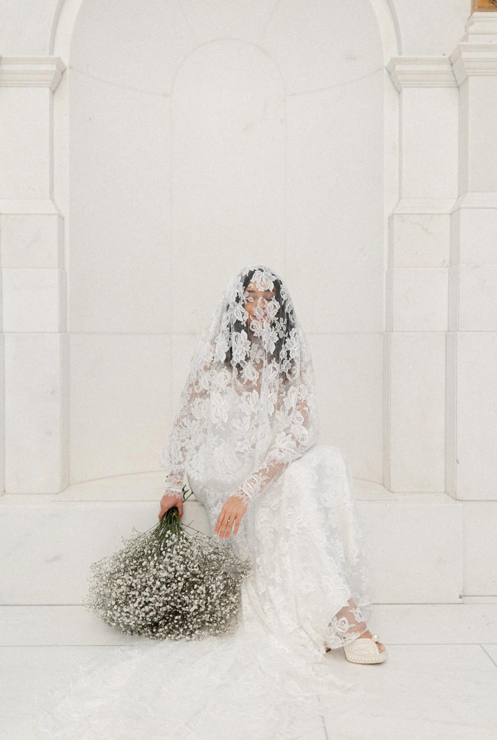 Halfpenny London Ada Veil