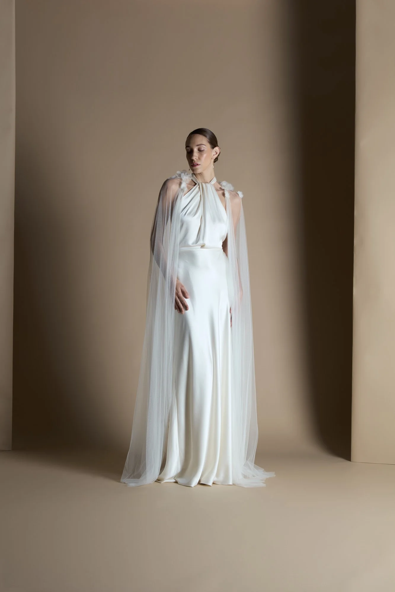 Halfpenny London CAMPAGNE CAPE LONG