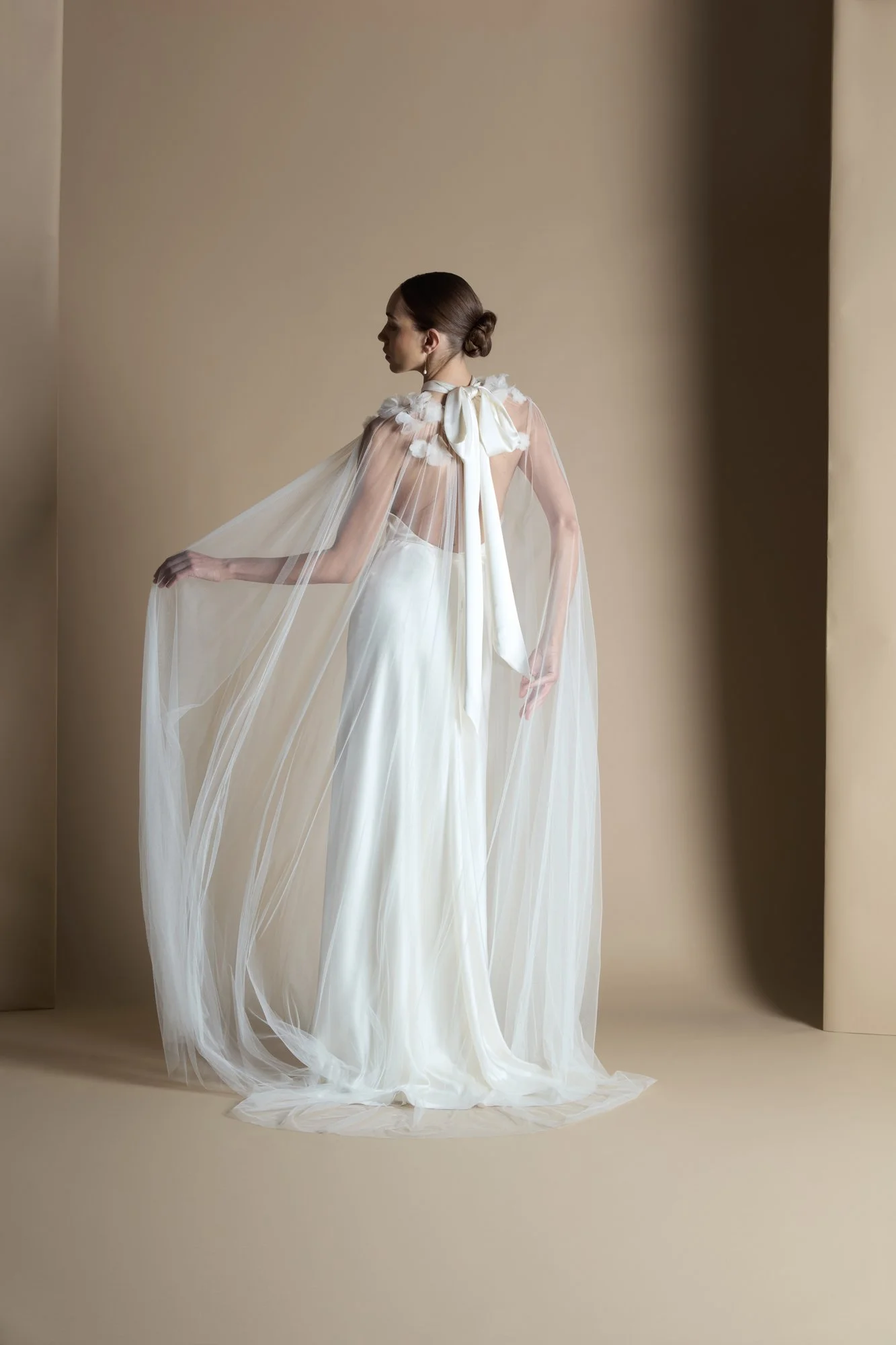 Halfpenny London CAMPAGNE CAPE LONG