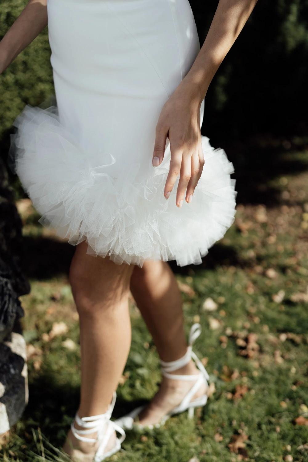 Halfpenny London Evetta Tulle Mini Skirt
