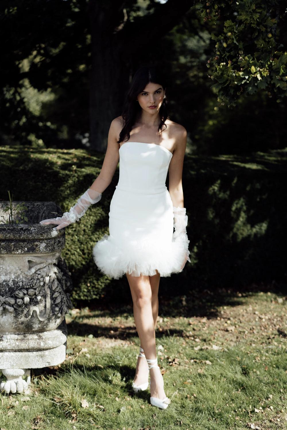 halfpenny london Evetta Tulle Mini Skirt