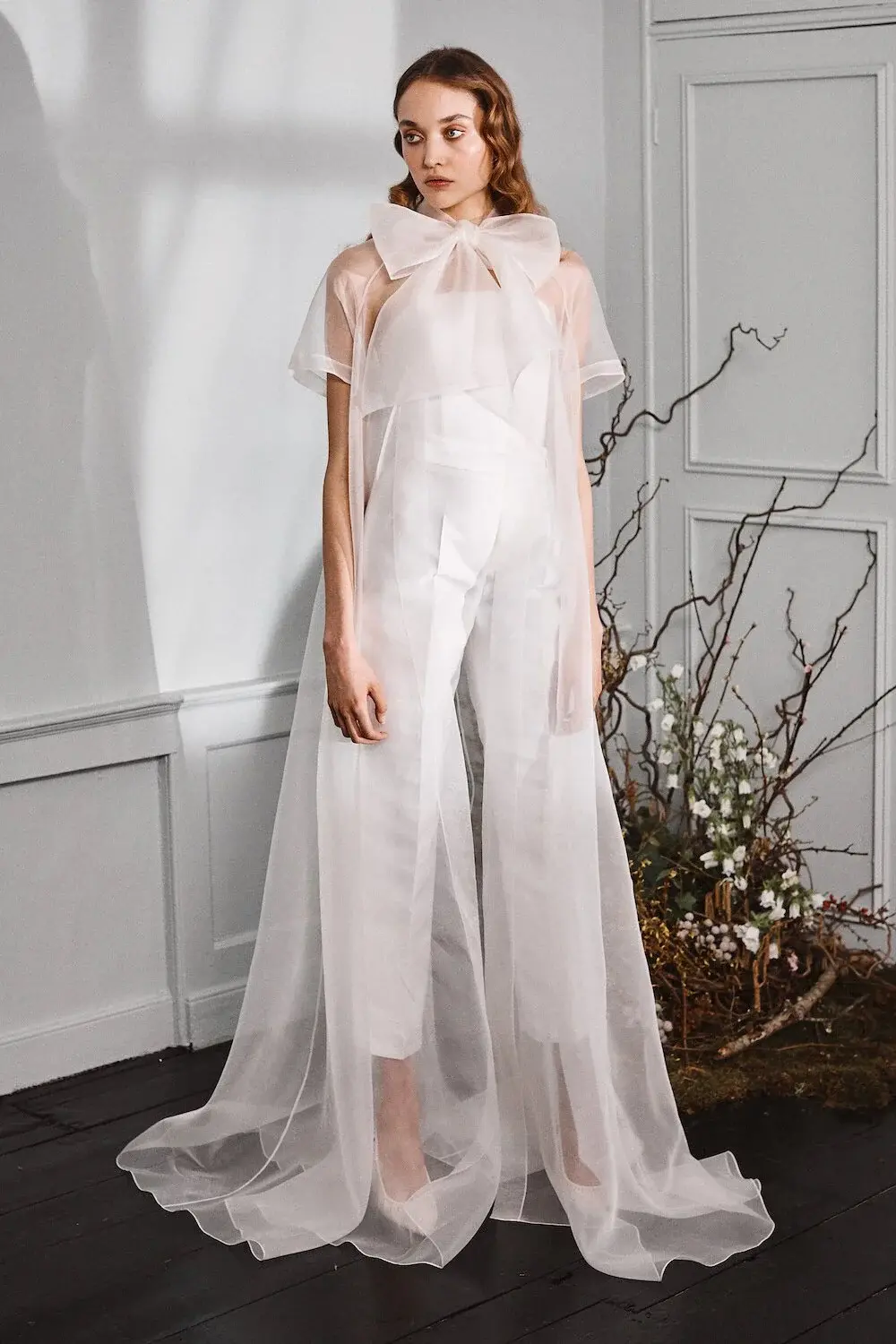 Halfpenny London ORGANZA BOW JACKET LONG