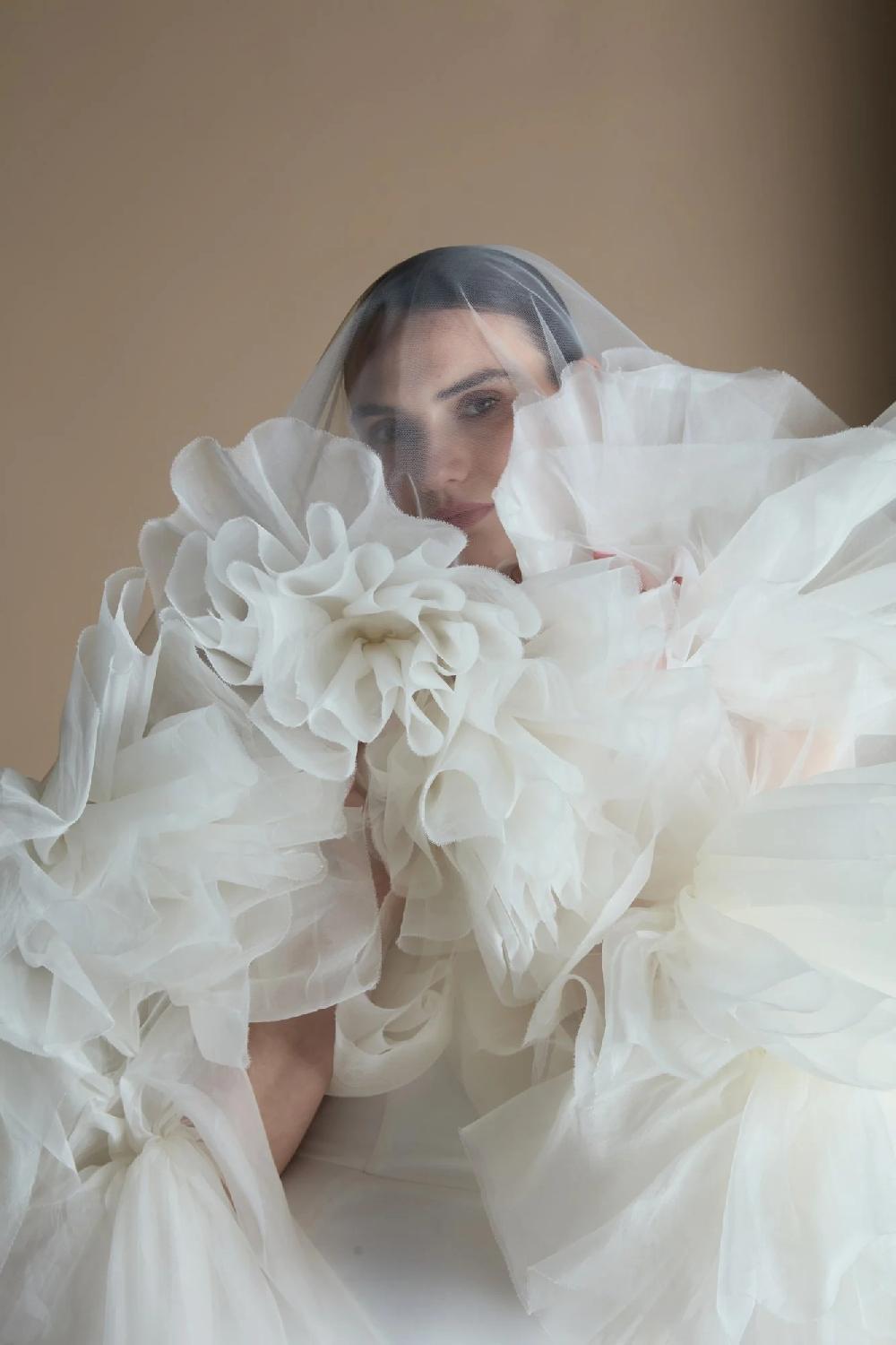 Halfpenny London PERIWINKLE VEIL