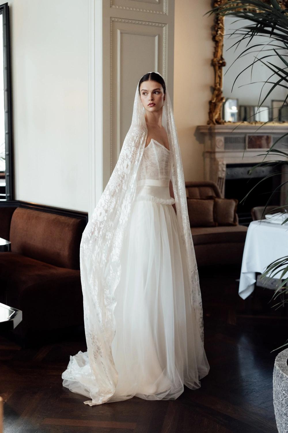 Halfpenny London Nora Veil | Wedding Dresses & Separates By Halfpenny London