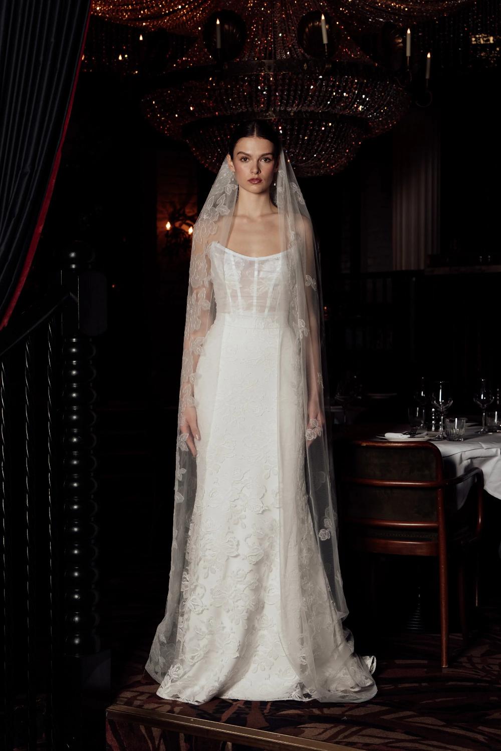 Halfpenny London Winter Veil | Wedding Dresses & Separates By Halfpenny London