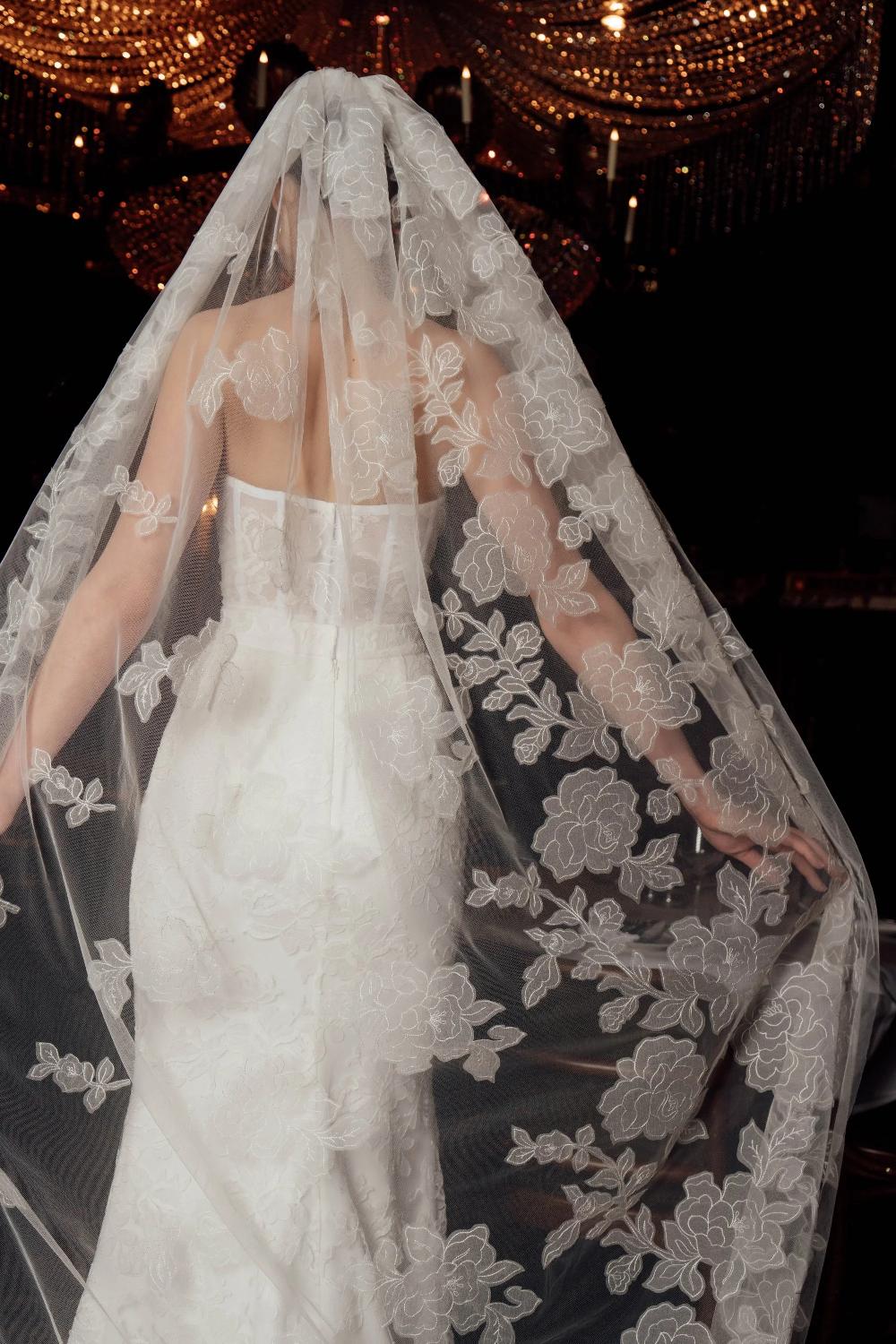 Halfpenny London Winter Veil | Wedding Dresses & Separates By Halfpenny London