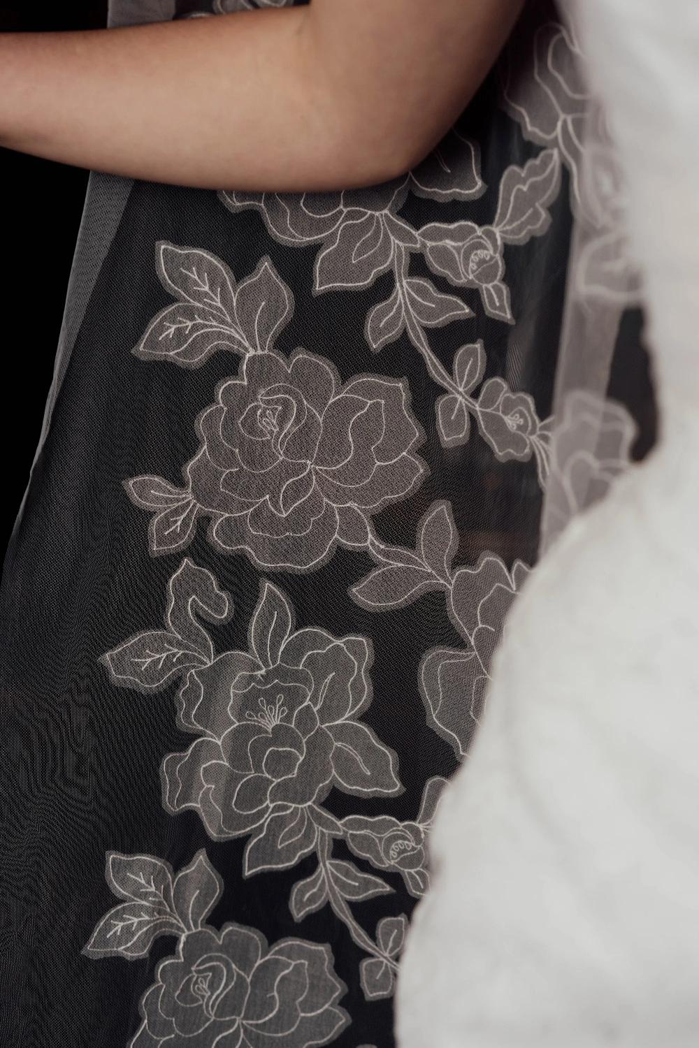 Halfpenny London Winter Veil | Wedding Dresses & Separates By Halfpenny London