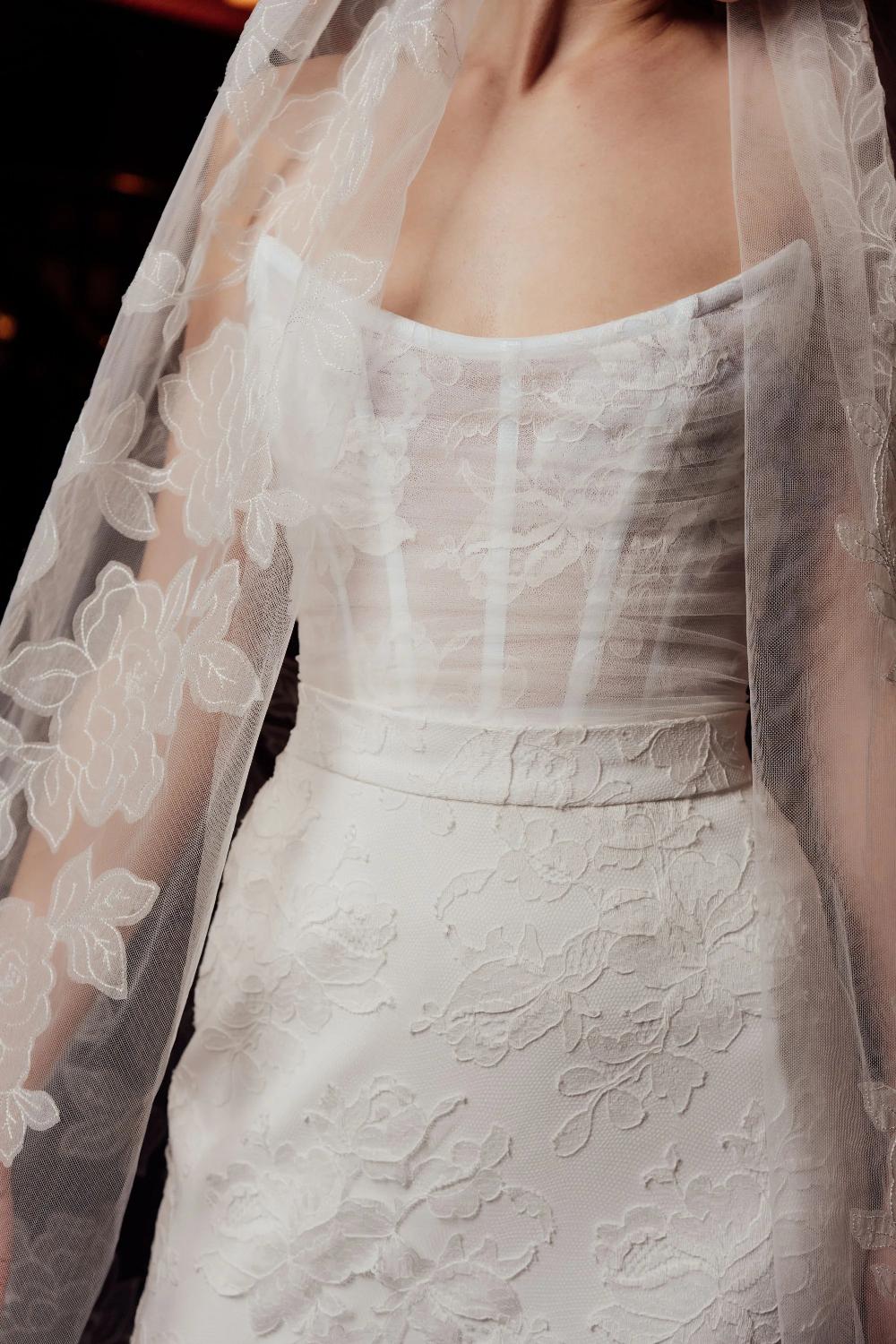 halfpenny london Winter Veil | Wedding Dresses & Separates by Halfpenny London