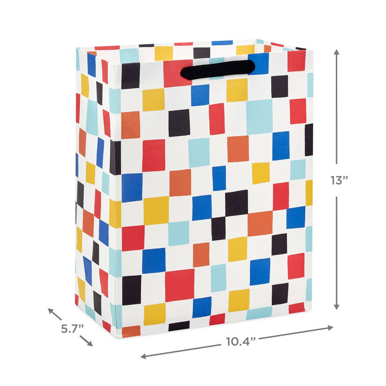 Hallmark 13" Bold Celebration 3-Pack Assorted Large Birthday Gift Bag Bundle