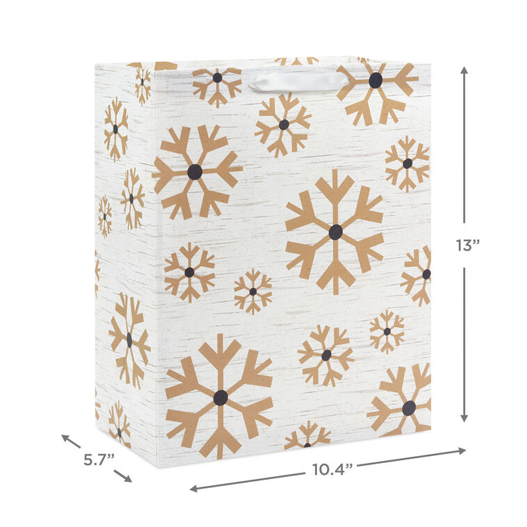 Hallmark 13" Classic Winter 3-Pack Assortment Large Gift Bags