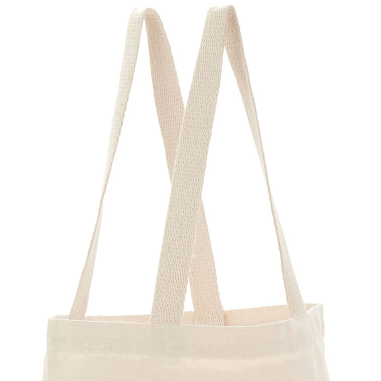 Hallmark 13" Ghost And Pumpkins Canvas Halloween Tote Bag