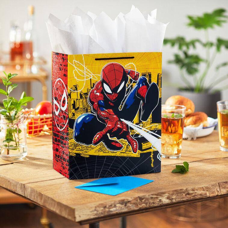 Hallmark 13" Marvel Spider-Man On City Scene Large Gift Bag