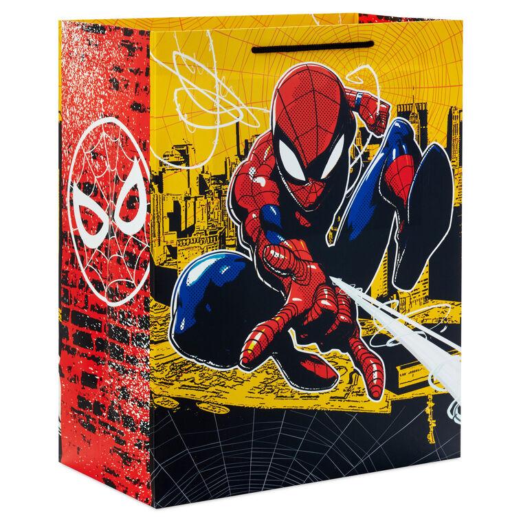 hallmark 13" Marvel Spider-Man on City Scene Large Gift Bag