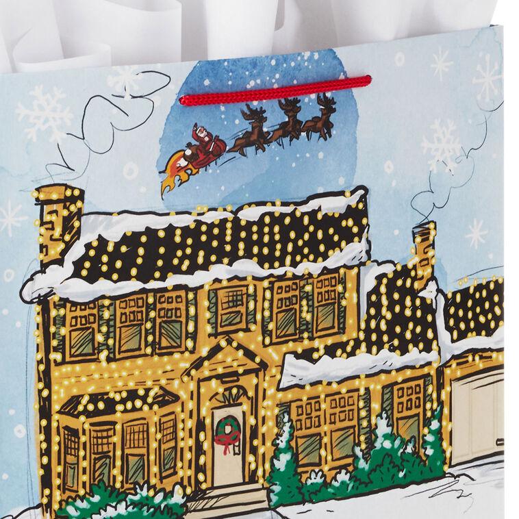 Hallmark 13" National Lampoon's Christmas Vacation™ House With Lights Large Gift Bag With Tissue Paper