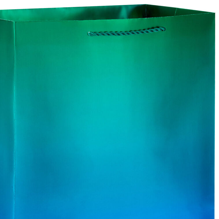 Hallmark 13" Ombré Metallic 3-Pack Large Gift Bags Assortment