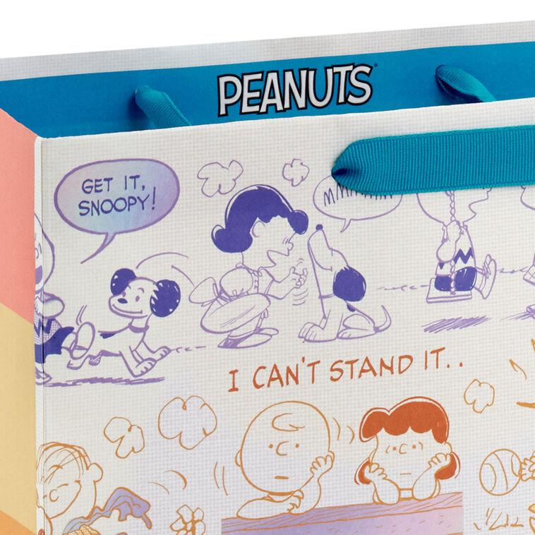 Hallmark 13" Peanuts® 75th Anniversary Scenes Large Gift Bag
