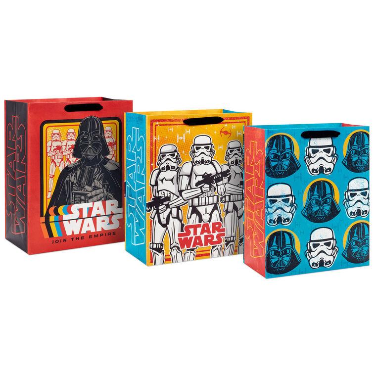 hallmark 13" Star Wars™ Galactic Empire 3-Pack Assorted Large Gift Bags