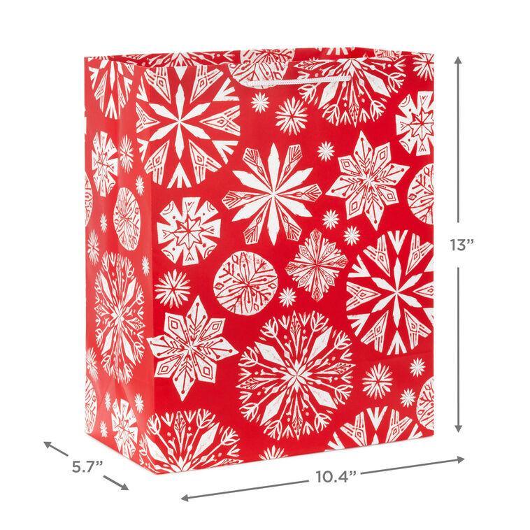 Hallmark 13" 'Tis The Season 3-Pack Large Christmas Gift Bags Assortment