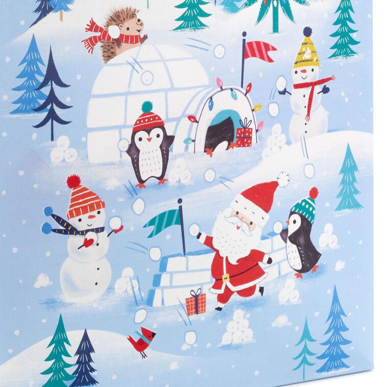 Hallmark 15.5" Cute Winter Scenes 2-Pack XL Christmas Gift Bags