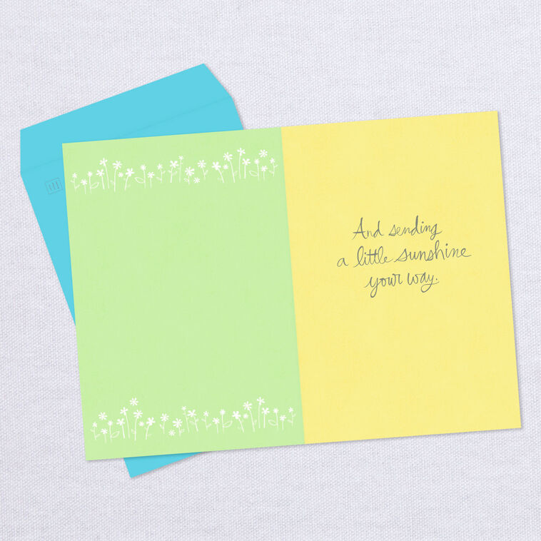 Hallmark 16" Ray Of Sunshine Jumbo Encouragement Card