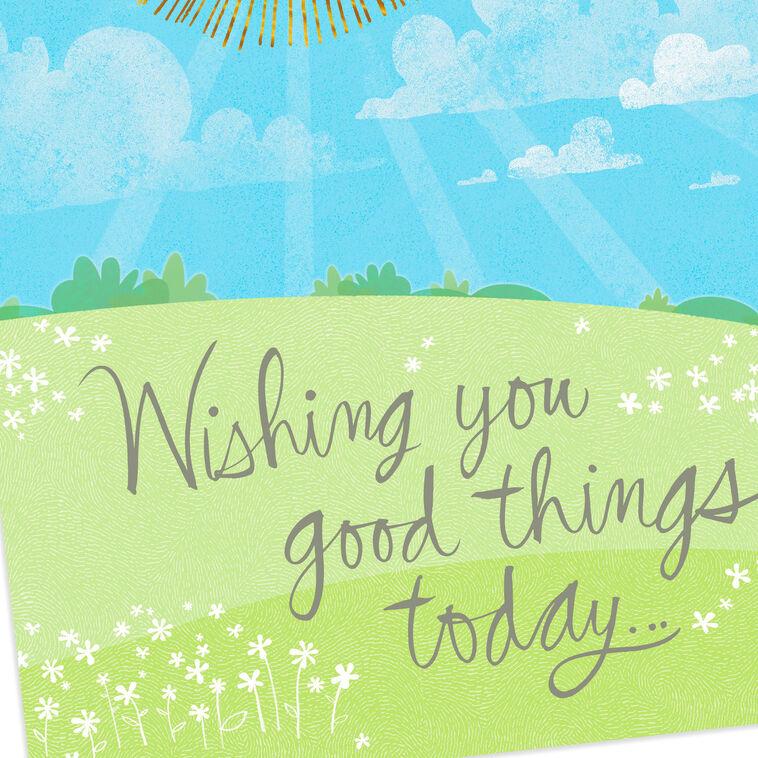 Hallmark 16" Ray Of Sunshine Jumbo Encouragement Card