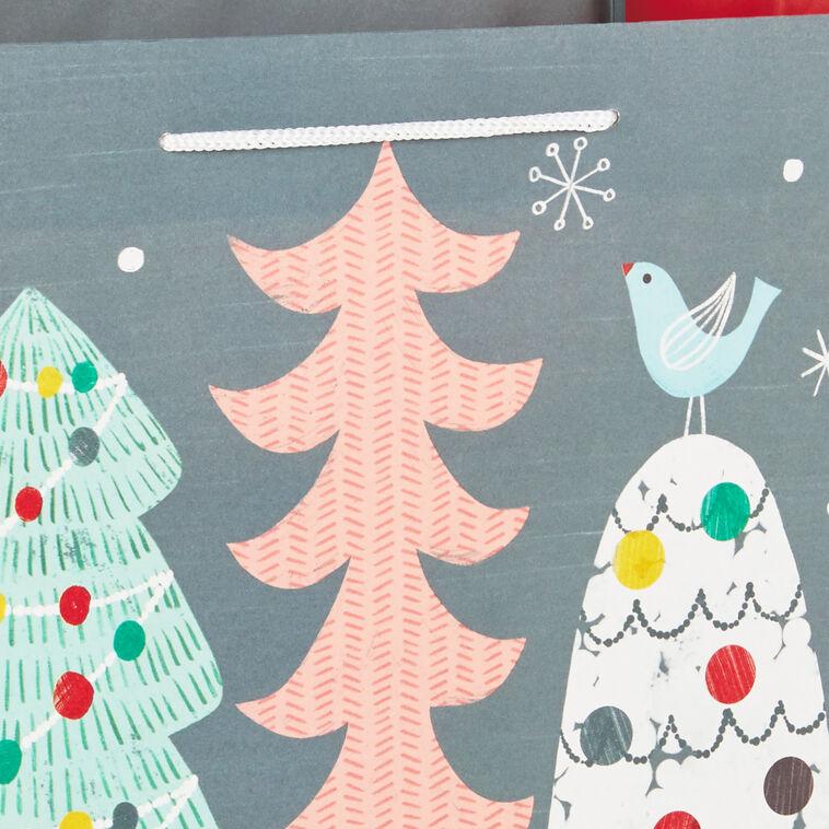 Hallmark 17" Assorted Mod Designs 3-Pack XXL Christmas Gift Bags