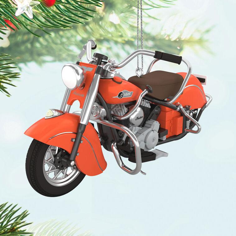 Hallmark 1953 Indian Chief Motorcycle 2025 Metal Ornament