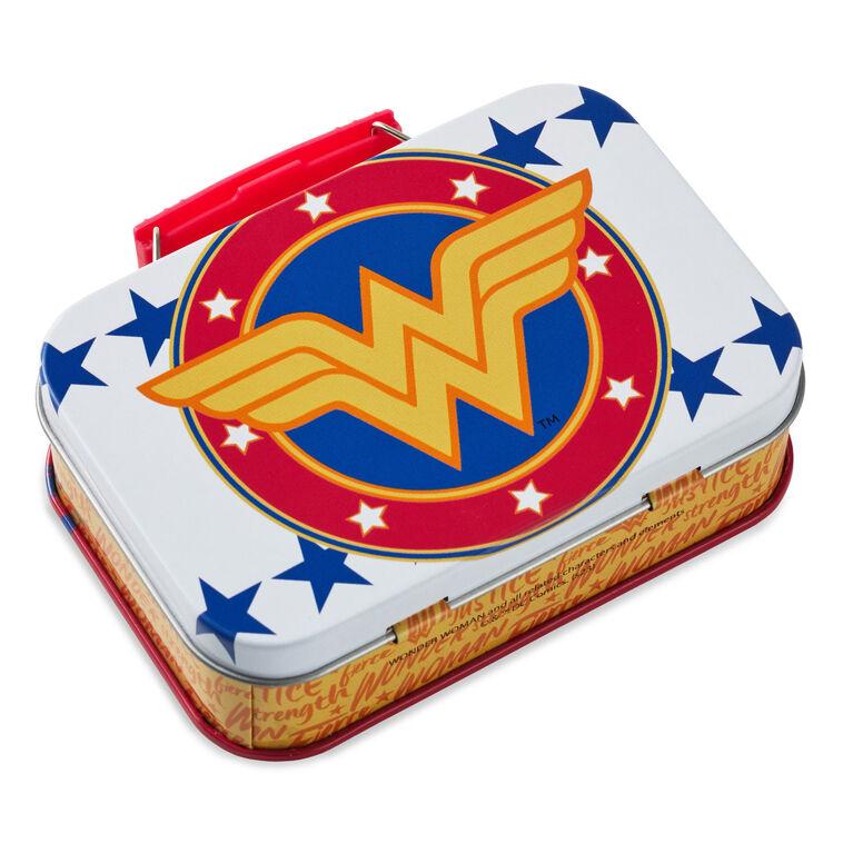 hallmark 2.5" DC™ Wonder Woman™ Tin Gift Card Holder Box