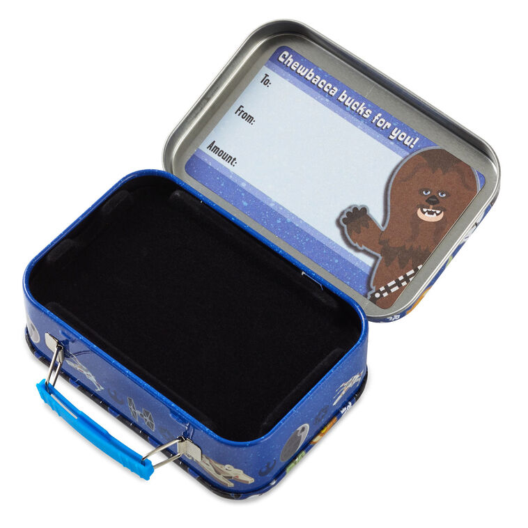 Hallmark 2.5" Star Wars™ Icons Tin Gift Card Holder Box